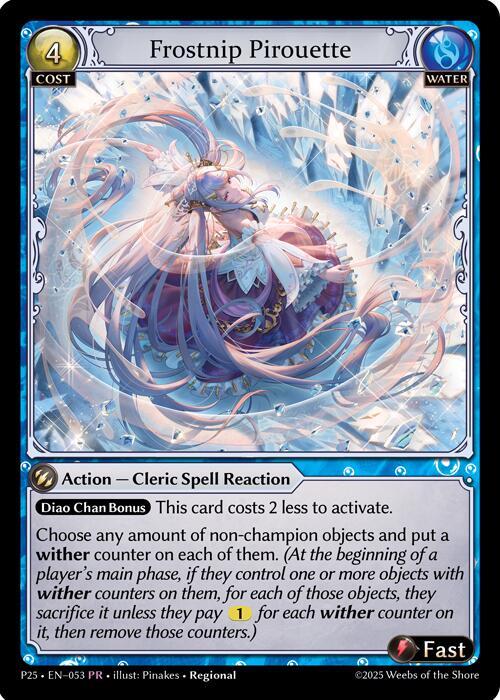 Frostnip Pirouette, Promotional Cards 053