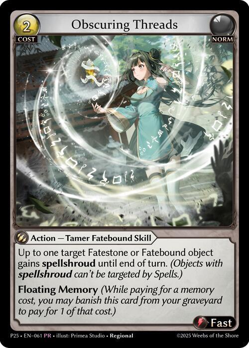 Obscuring Threads, Promotional Cards 061