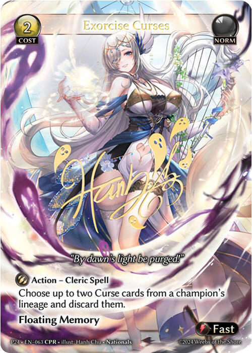 Exorcise Curses (CPR), Promotional Cards 063