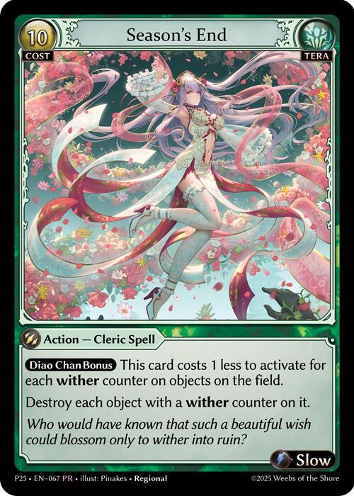 Season's End, Promotional Cards 067