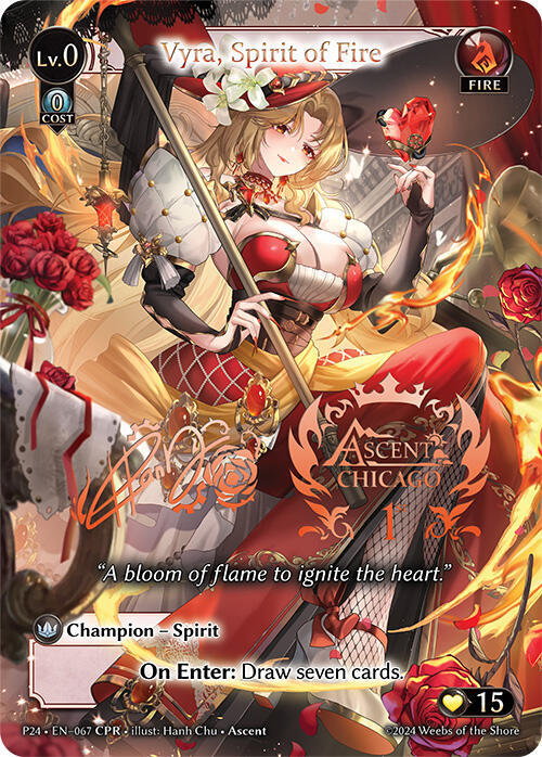Vyra, Spirit of Fire (CPR), Promotional Cards 067