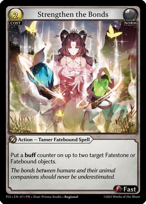 Strengthen the Bonds, Promotional Cards 071