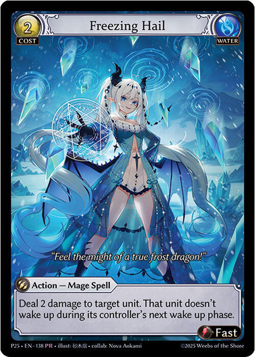 Freezing Hail, Promotional Cards 077