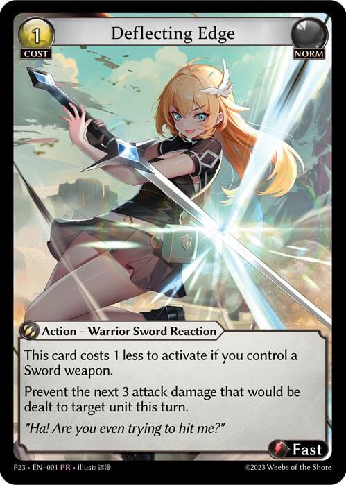 Deflecting Edge, Promotional Cards 080