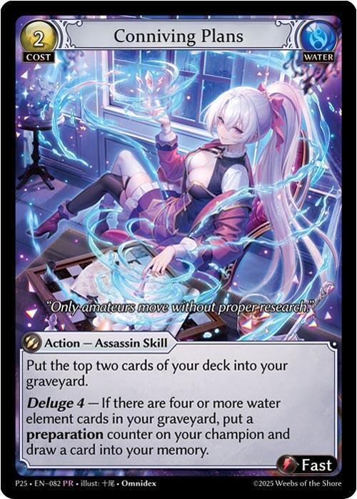 Conniving Plans, Promotional Cards 082