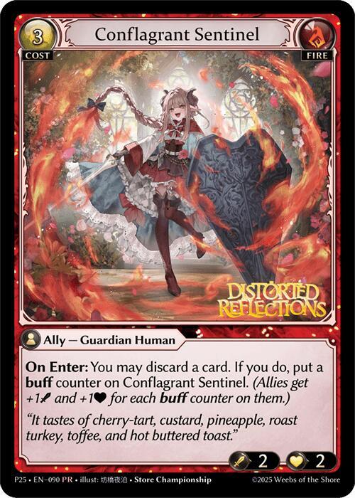 Conflagrant Sentinel, Promotional Cards 090