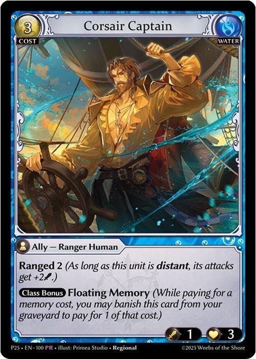 Corsair Captain, Promotional Cards 100