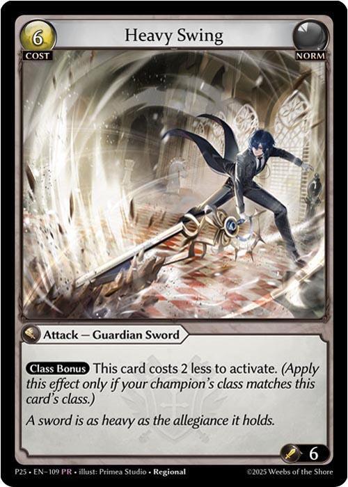 Heavy Swing (109), Promotional Cards 109