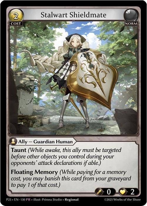 Stalwart Shieldmate (130), Promotional Cards 130