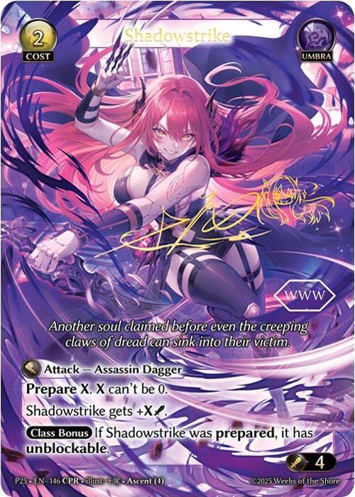 Shadowstrike (CPR), Promotional Cards 146