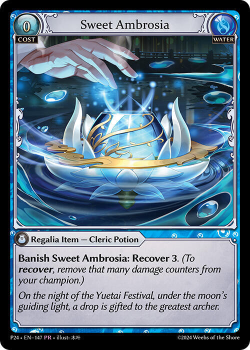 Sweet Ambrosia, Promotional Cards 147