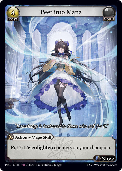 Peer into Mana, Promotional Cards 154