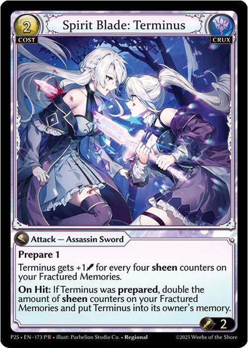 Spirit Blade: Terminus, Promotional Cards 173