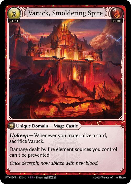Varuck, Smoldering Spire, Phantom Monarchs Event Pack 017