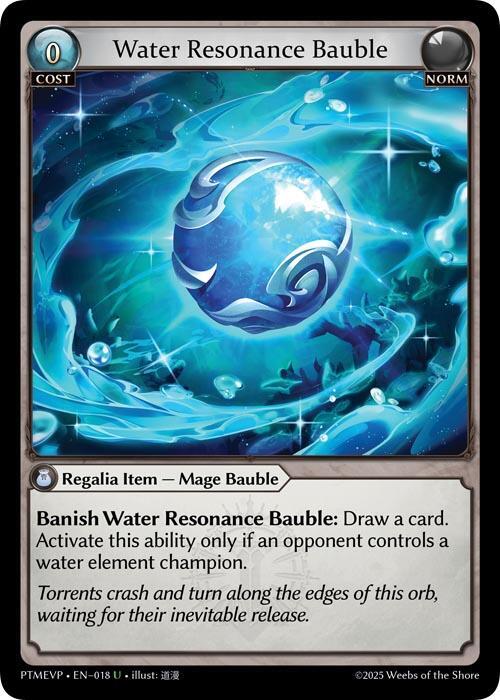Water Resonance Bauble, Phantom Monarchs Event Pack 018