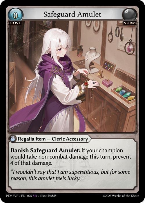 Safeguard Amulet, Phantom Monarchs Event Pack 025