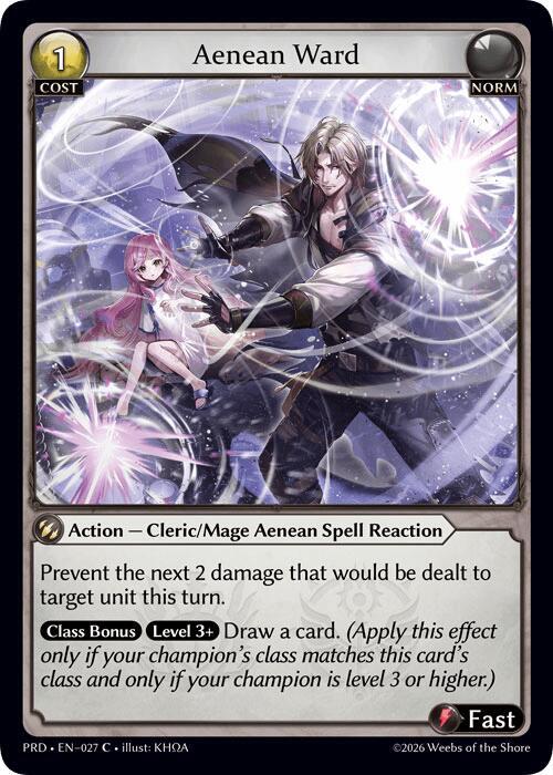 Aenean Ward (Interference Curio Foil), .asphodel/paradise 027