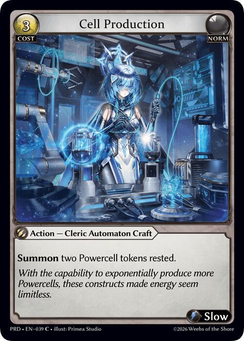 Cell Production (Interference Curio Foil), .asphodel/paradise 039