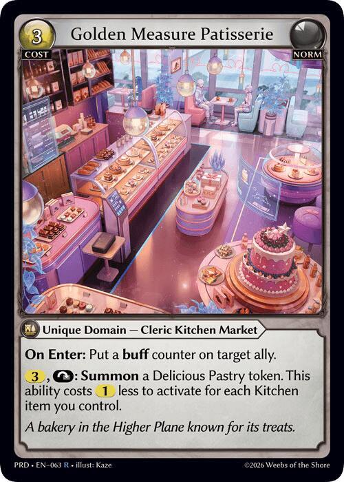 Golden Measure Patisserie, .asphodel/paradise 063