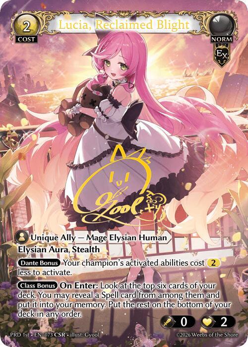 Lucia, Reclaimed Blight (CSR), .asphodel/paradise 073