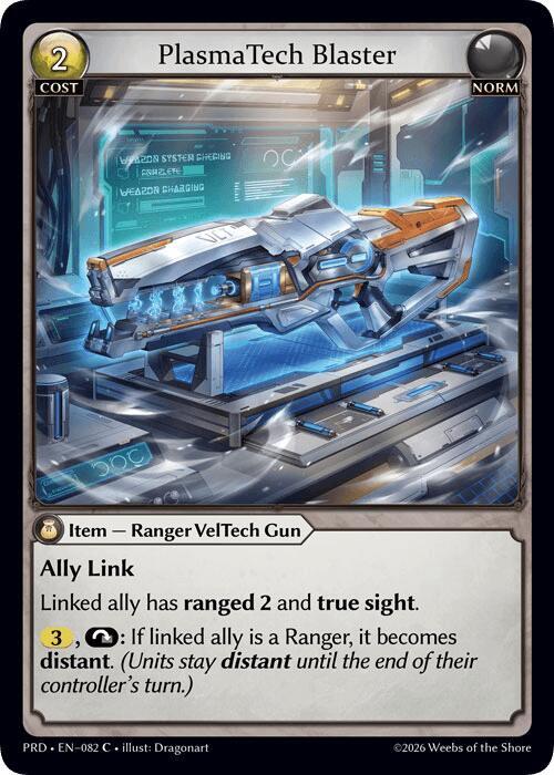 PlasmaTech Blaster (Interference Curio Foil), .asphodel/paradise 082