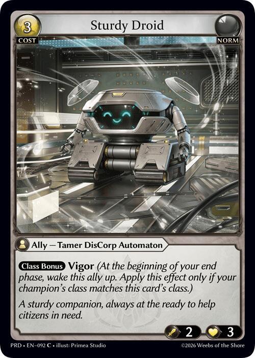 Sturdy Droid (Interference Curio Foil), .asphodel/paradise 092