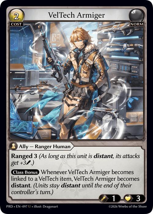 VelTech Armiger (Interference Curio Foil), .asphodel/paradise 097