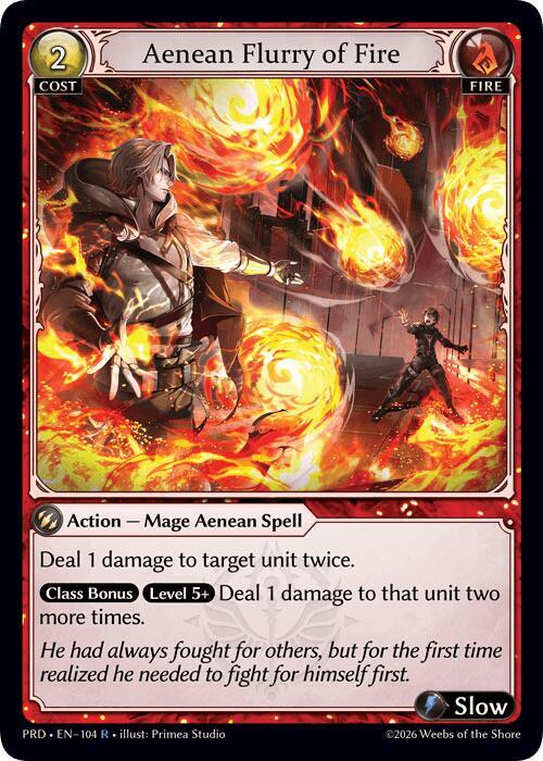 Aenean Flurry of Fire, .asphodel/paradise 104