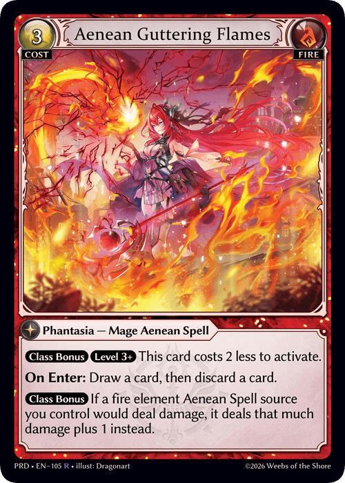 Aenean Guttering Flames, .asphodel/paradise 105