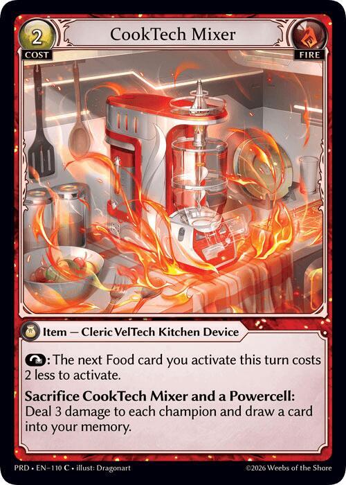 CookTech Mixer, .asphodel/paradise 110