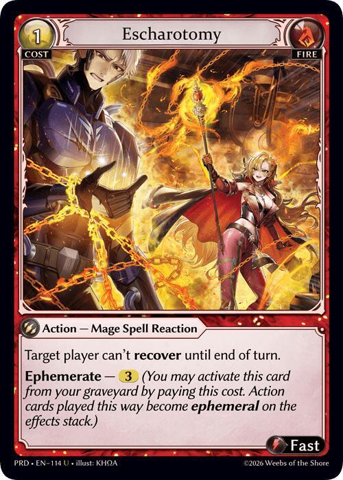 Escharotomy, .asphodel/paradise 114