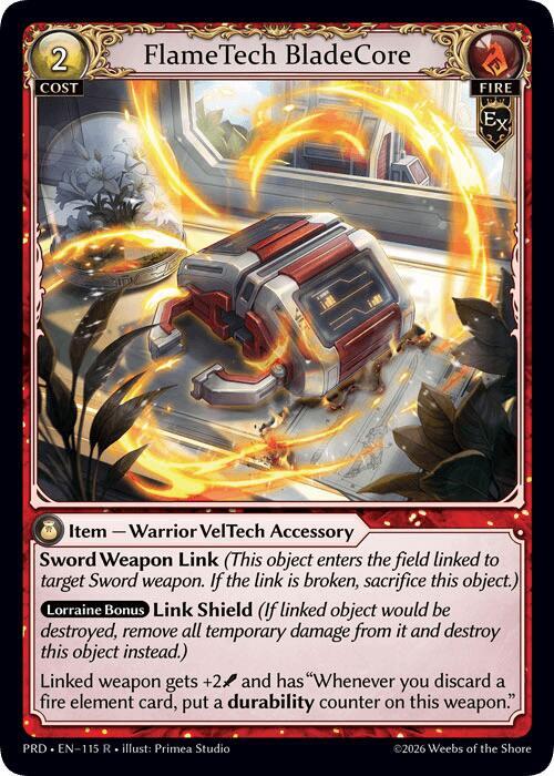 FlameTech BladeCore, .asphodel/paradise 115