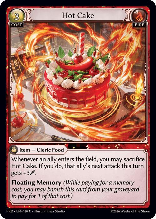 Hot Cake (Interference Curio Foil), .asphodel/paradise 120