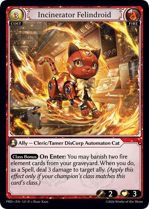 Incinerator Felindroid, .asphodel/paradise 121