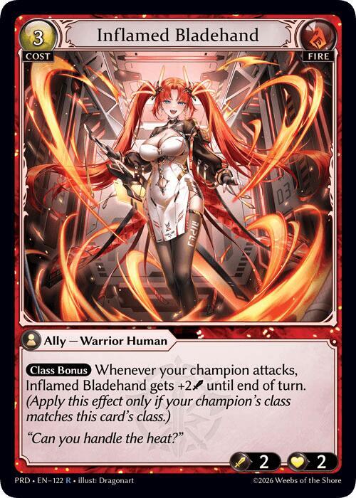 Inflamed Bladehand, .asphodel/paradise 122