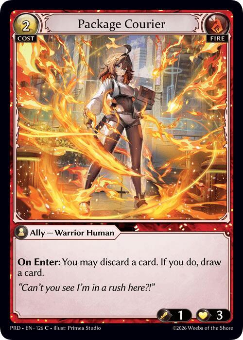 Package Courier, .asphodel/paradise 126