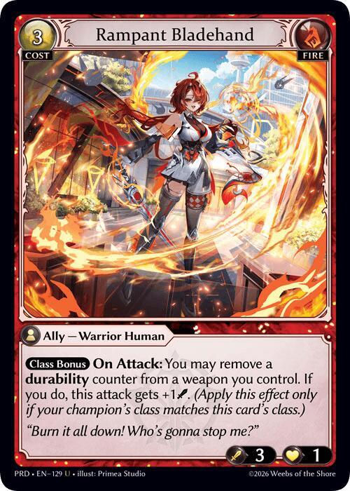 Rampant Bladehand, .asphodel/paradise 129
