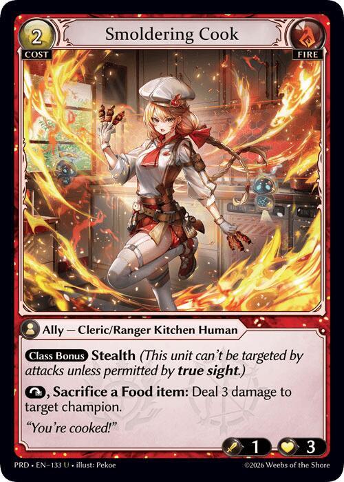 Smoldering Cook, .asphodel/paradise 133