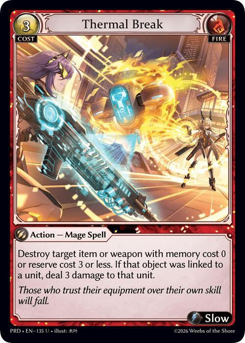 Thermal Break, .asphodel/paradise 135
