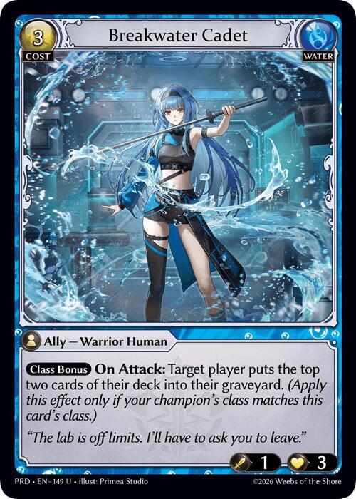 Breakwater Cadet (Interference Curio Foil), .asphodel/paradise 149