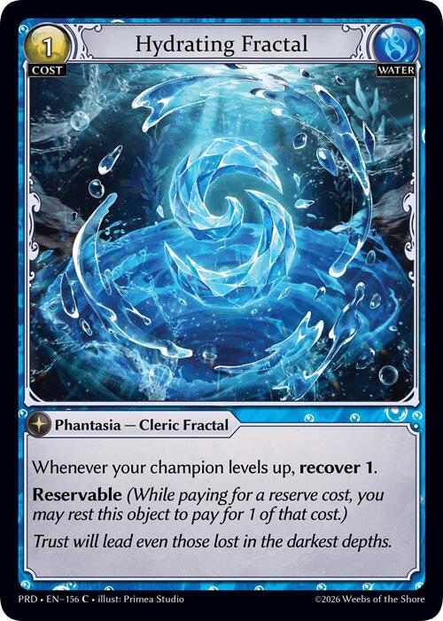 Hydrating Fractal (Interference Curio Foil), .asphodel/paradise 156
