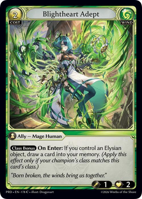Blightheart Adept, .asphodel/paradise 178