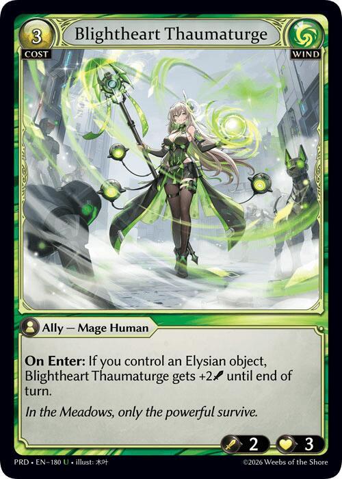 Blightheart Thaumaturge, .asphodel/paradise 180