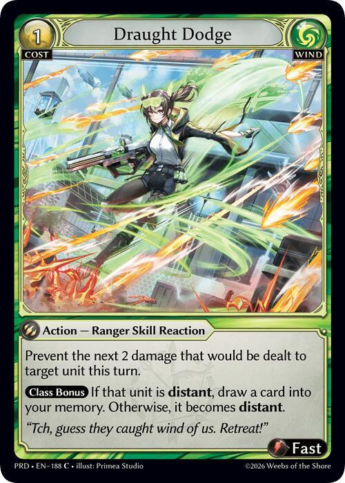 Draught Dodge (Interference Curio Foil), .asphodel/paradise 188