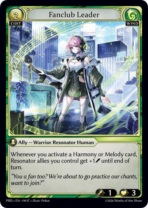 Fanclub Leader, .asphodel/paradise 190