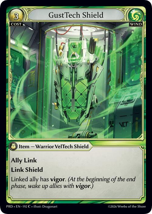 GustTech Shield, .asphodel/paradise 192