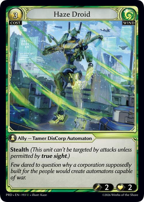 Haze Droid, .asphodel/paradise 193