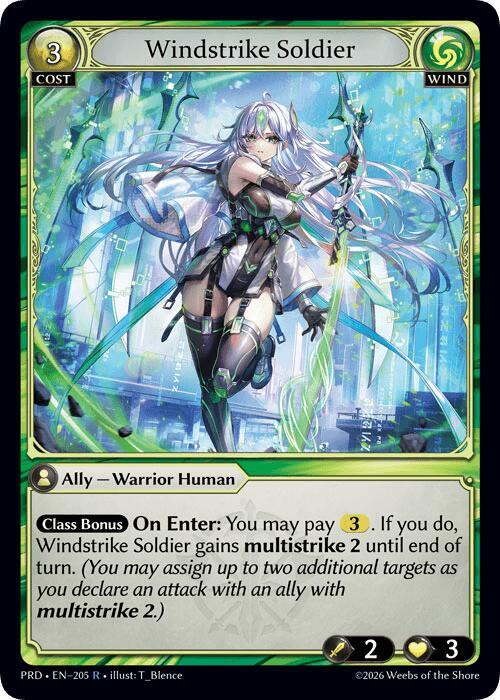 Windstrike Soldier, .asphodel/paradise 205