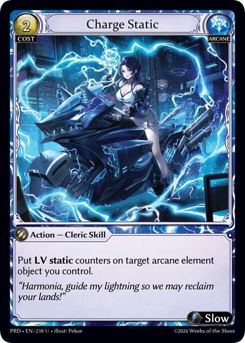 Charge Static, .asphodel/paradise 210