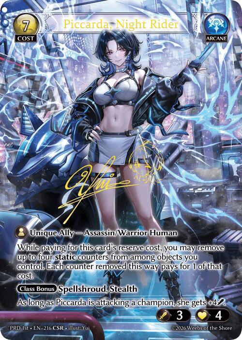 Piccarda, Night Rider (CSR), .asphodel/paradise 216
